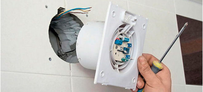 Как правилно да свържете вентилатор за баня към превключвател