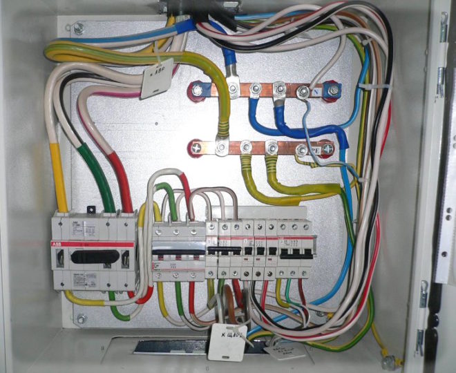 color coding of wires in the shield